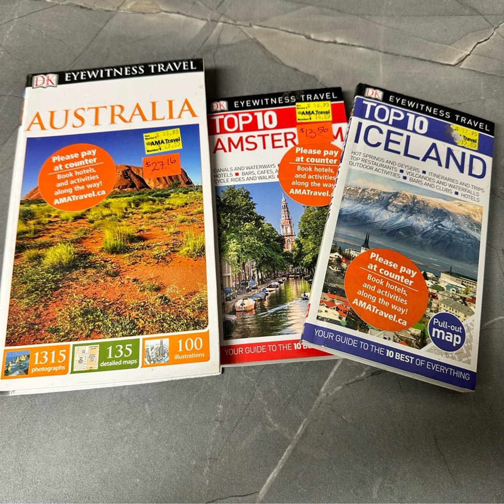 DK Eyewitness Travel Guide Set
